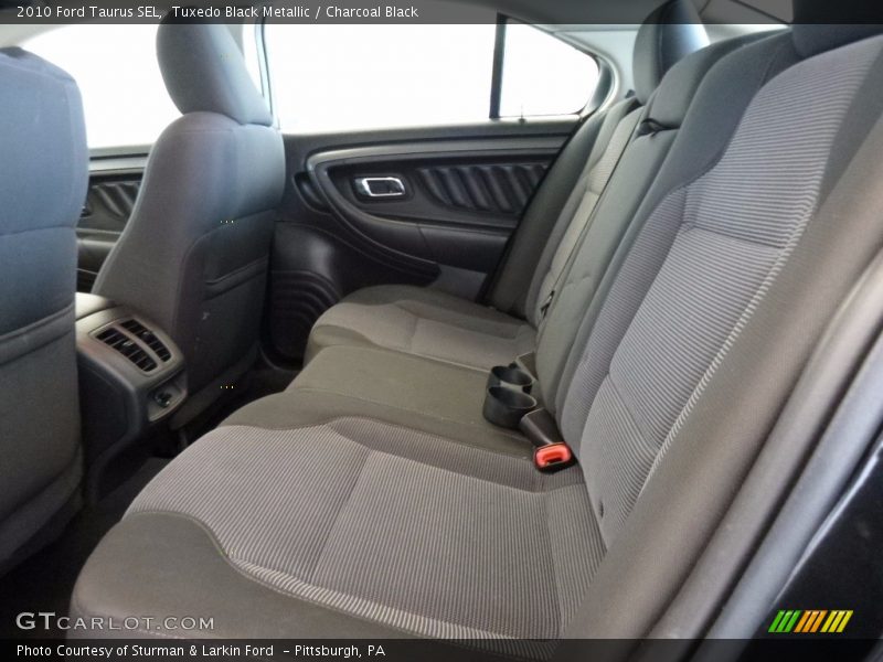 Tuxedo Black Metallic / Charcoal Black 2010 Ford Taurus SEL