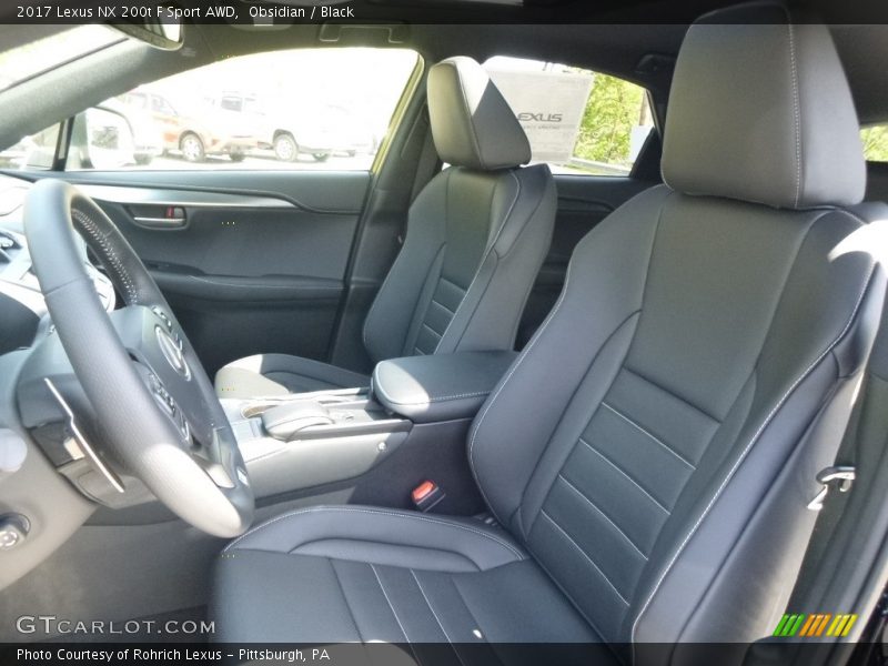 Obsidian / Black 2017 Lexus NX 200t F Sport AWD