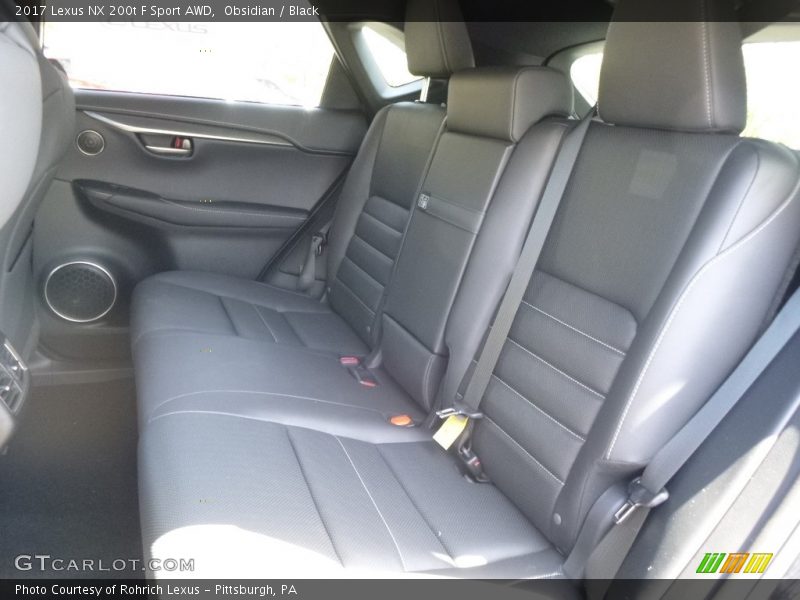 Obsidian / Black 2017 Lexus NX 200t F Sport AWD