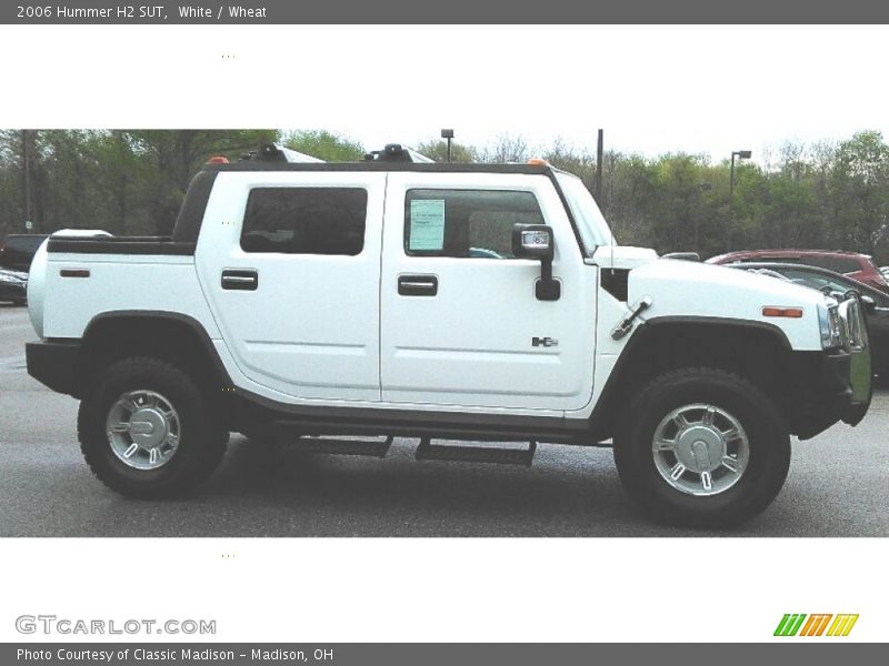 White / Wheat 2006 Hummer H2 SUT