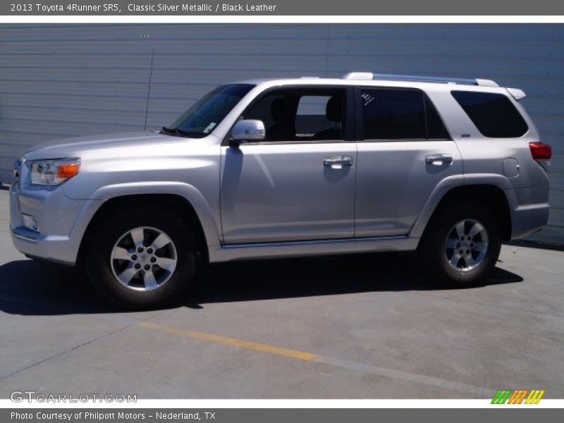 Classic Silver Metallic / Black Leather 2013 Toyota 4Runner SR5