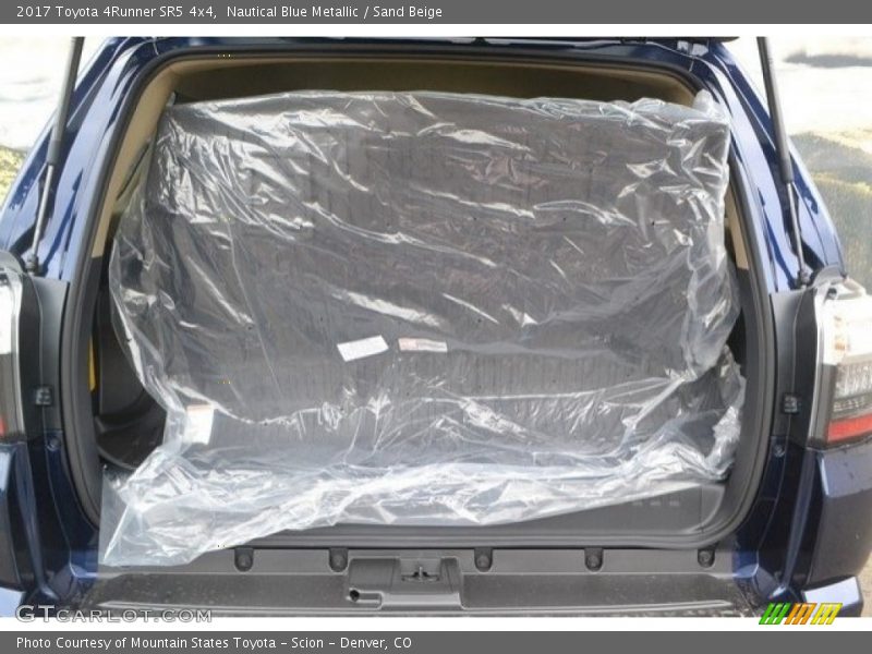 Nautical Blue Metallic / Sand Beige 2017 Toyota 4Runner SR5 4x4