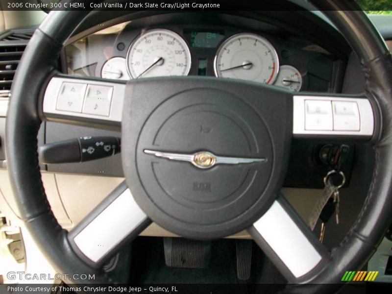 Cool Vanilla / Dark Slate Gray/Light Graystone 2006 Chrysler 300 C HEMI