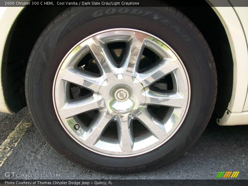 Cool Vanilla / Dark Slate Gray/Light Graystone 2006 Chrysler 300 C HEMI