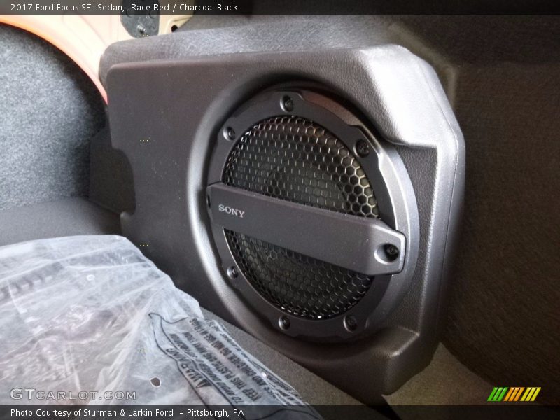 Race Red / Charcoal Black 2017 Ford Focus SEL Sedan