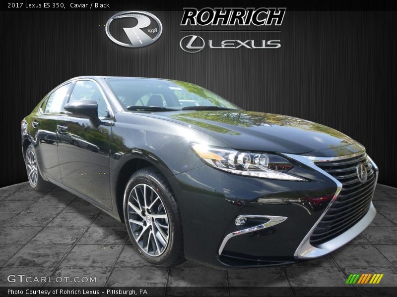 Caviar / Black 2017 Lexus ES 350