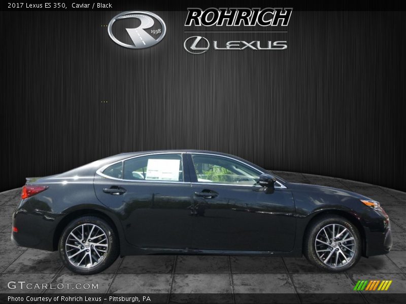 Caviar / Black 2017 Lexus ES 350