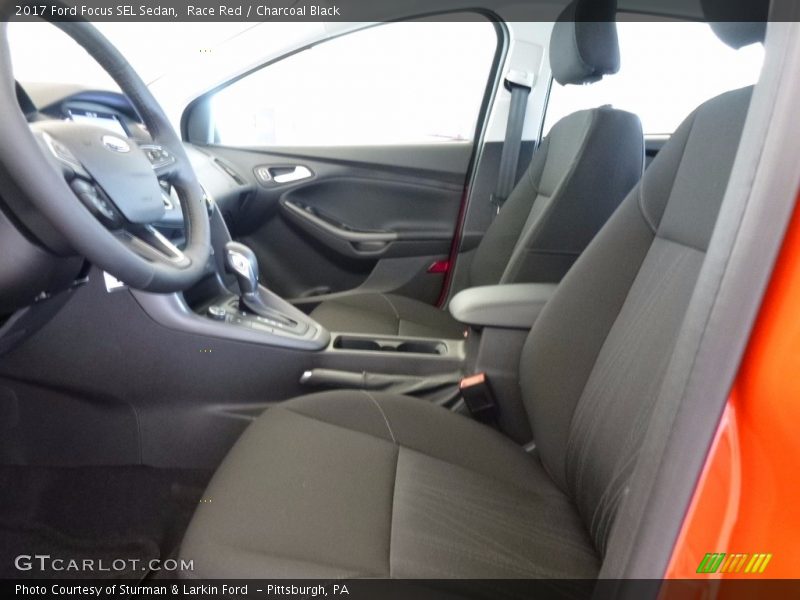 Race Red / Charcoal Black 2017 Ford Focus SEL Sedan