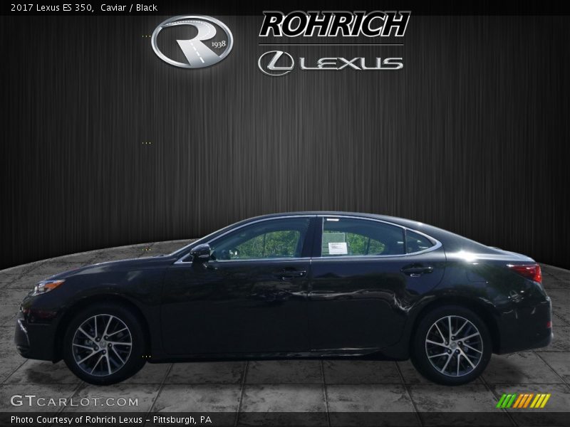 Caviar / Black 2017 Lexus ES 350