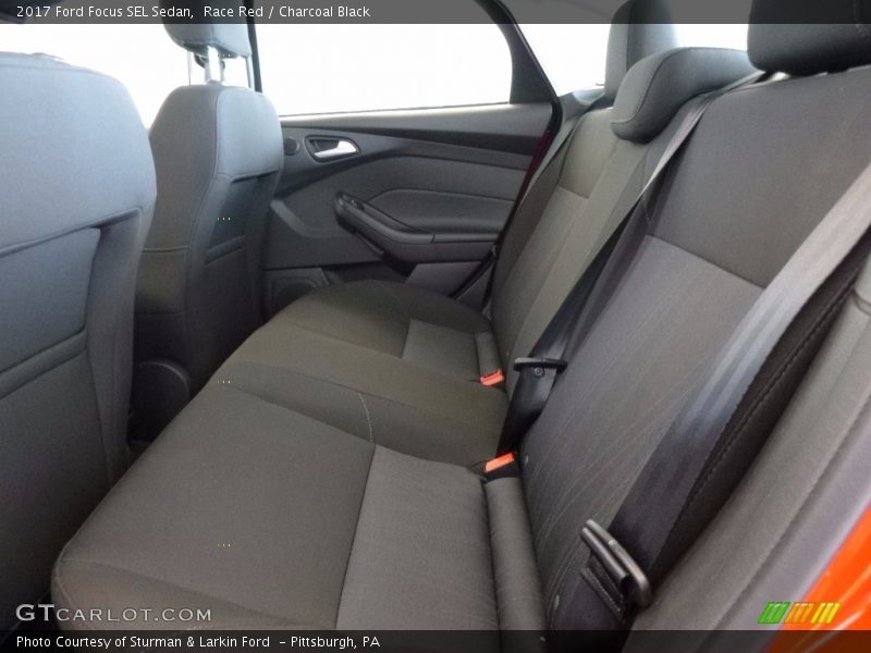 Race Red / Charcoal Black 2017 Ford Focus SEL Sedan