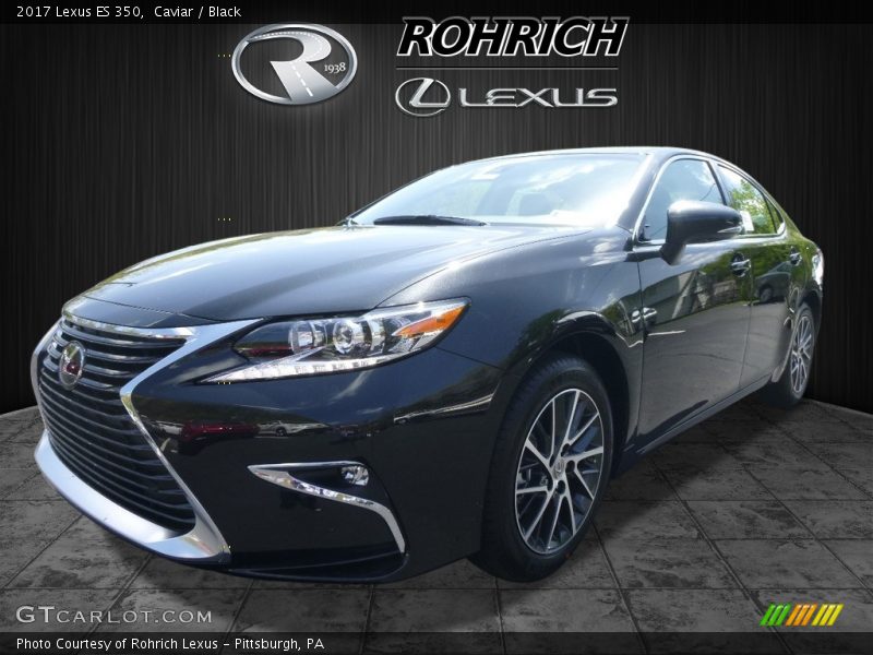 Caviar / Black 2017 Lexus ES 350