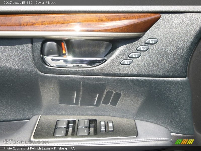Caviar / Black 2017 Lexus ES 350