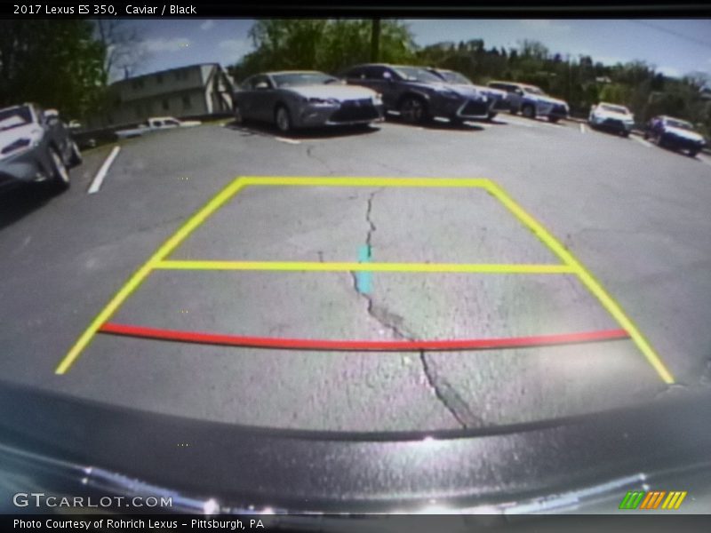 Caviar / Black 2017 Lexus ES 350