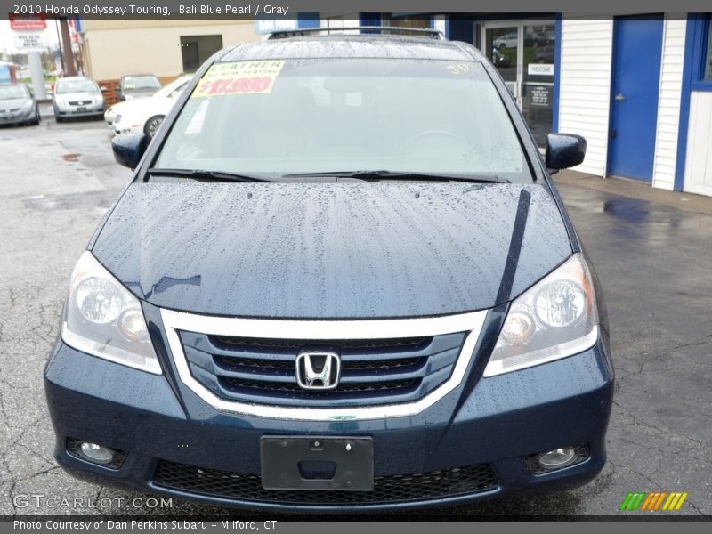 Bali Blue Pearl / Gray 2010 Honda Odyssey Touring