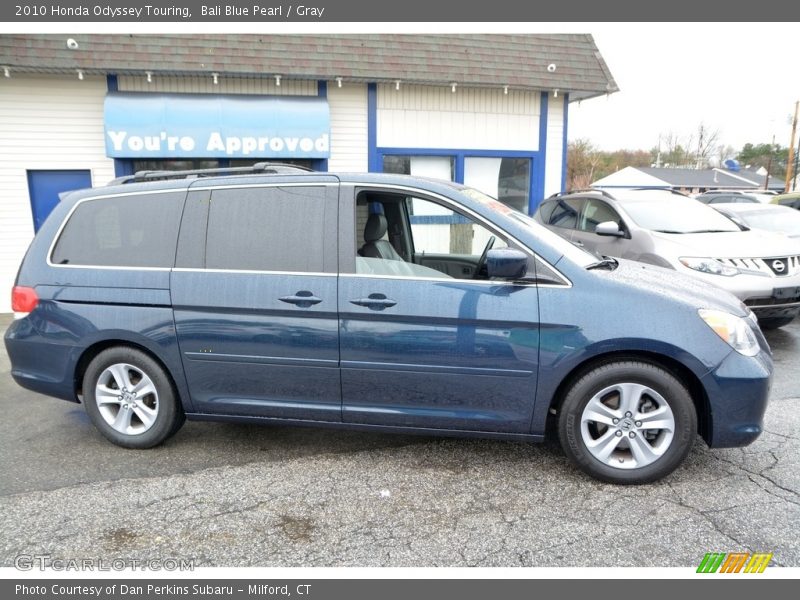 Bali Blue Pearl / Gray 2010 Honda Odyssey Touring