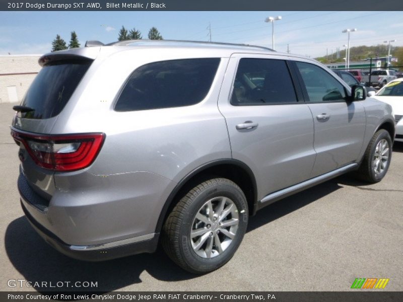 Billet Metallic / Black 2017 Dodge Durango SXT AWD