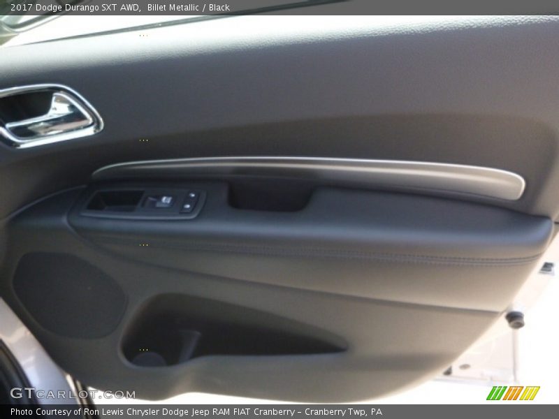 Billet Metallic / Black 2017 Dodge Durango SXT AWD