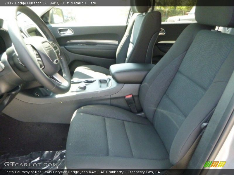 Billet Metallic / Black 2017 Dodge Durango SXT AWD