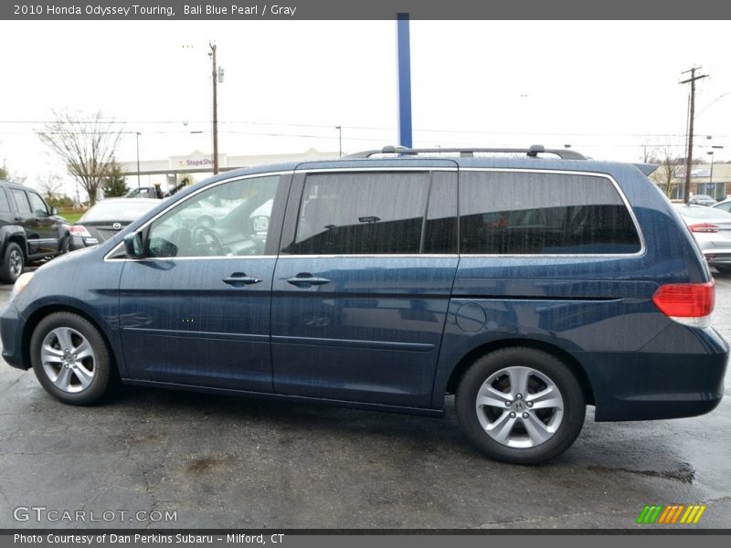 Bali Blue Pearl / Gray 2010 Honda Odyssey Touring
