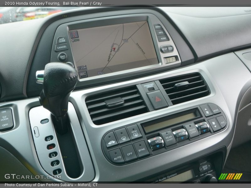 Bali Blue Pearl / Gray 2010 Honda Odyssey Touring