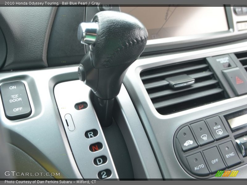 Bali Blue Pearl / Gray 2010 Honda Odyssey Touring