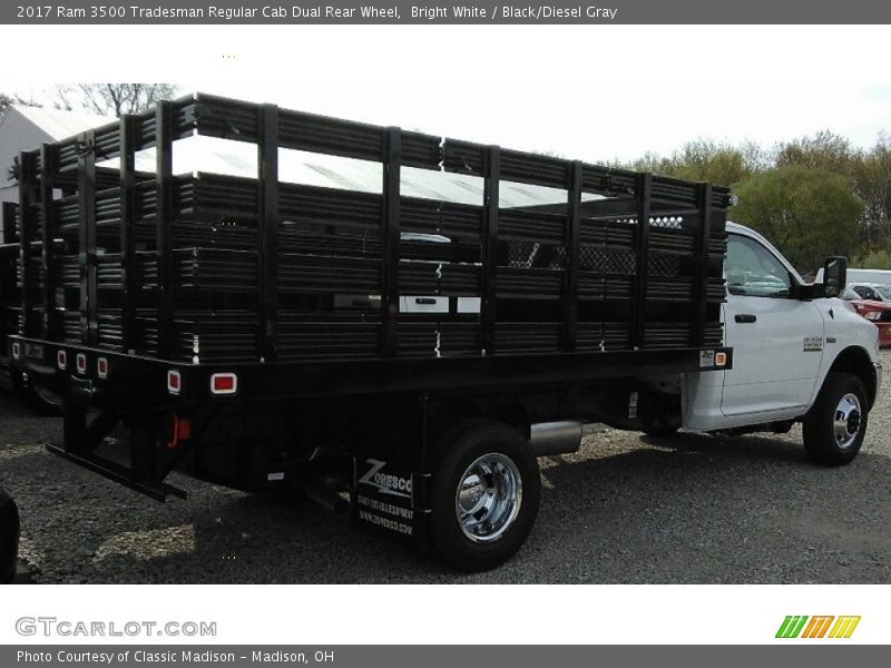 Bright White / Black/Diesel Gray 2017 Ram 3500 Tradesman Regular Cab Dual Rear Wheel