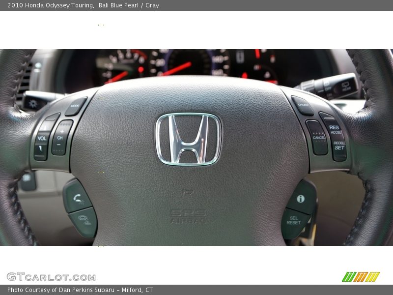 Bali Blue Pearl / Gray 2010 Honda Odyssey Touring