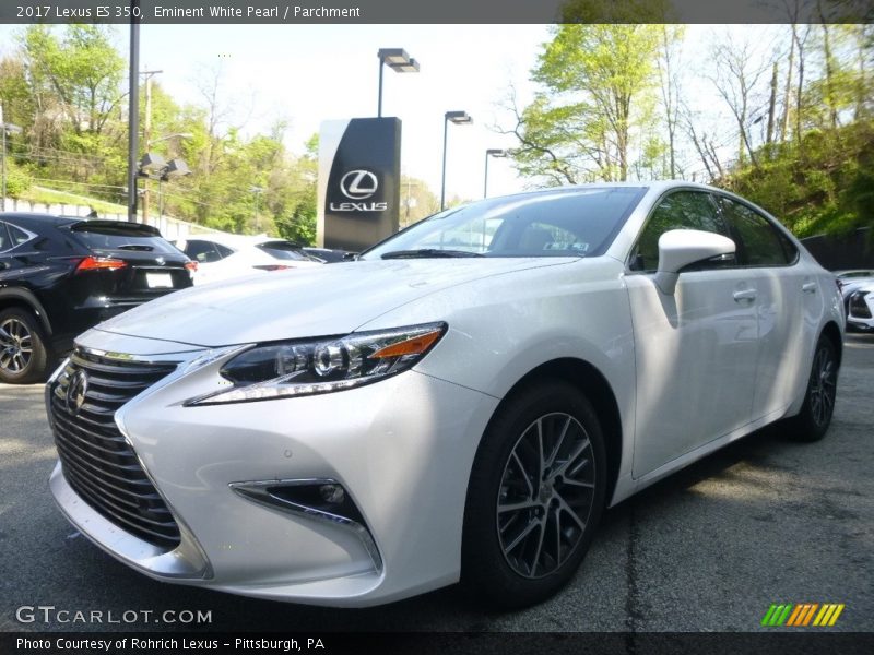 Eminent White Pearl / Parchment 2017 Lexus ES 350