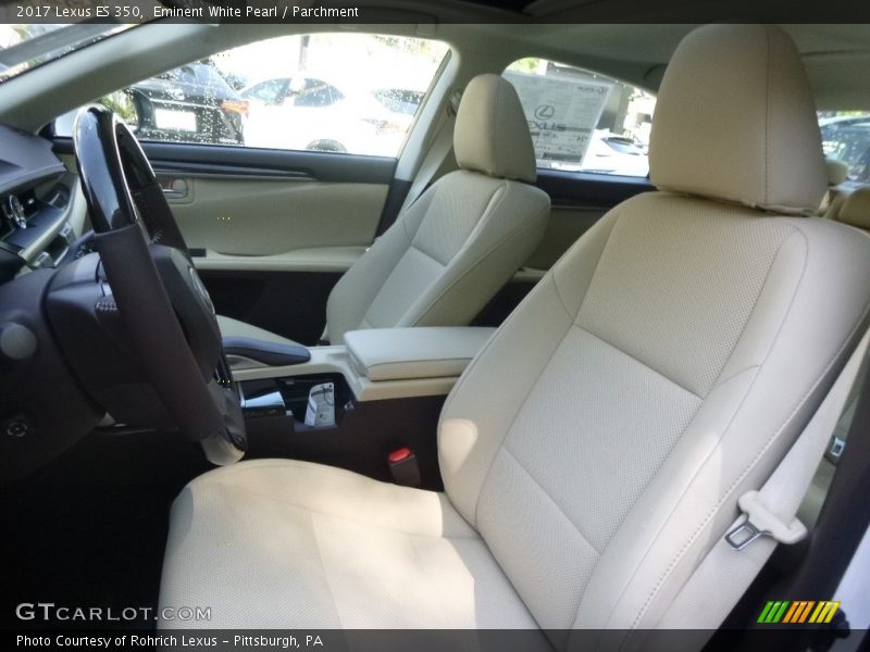 Eminent White Pearl / Parchment 2017 Lexus ES 350