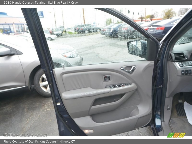 Bali Blue Pearl / Gray 2010 Honda Odyssey Touring