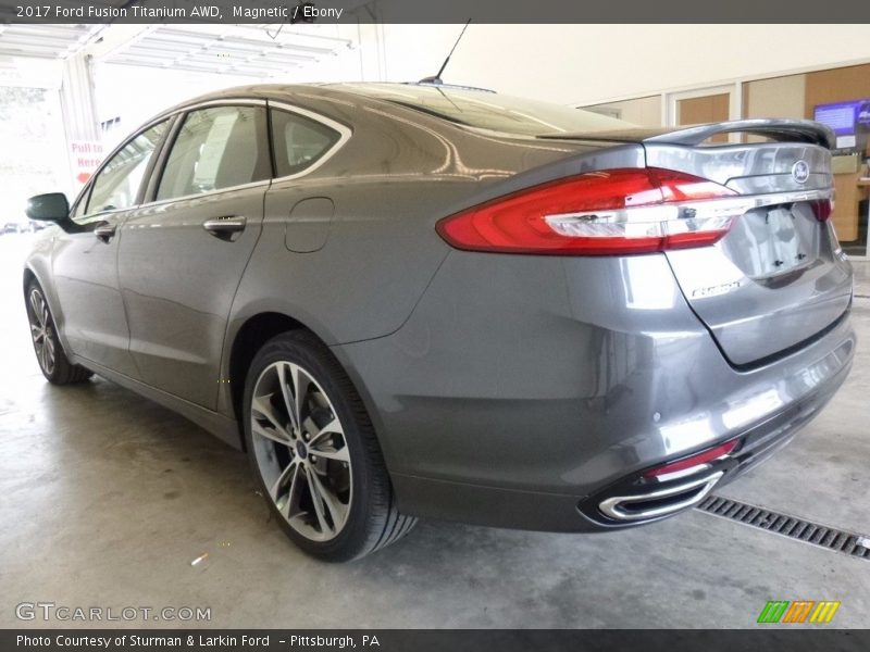 Magnetic / Ebony 2017 Ford Fusion Titanium AWD
