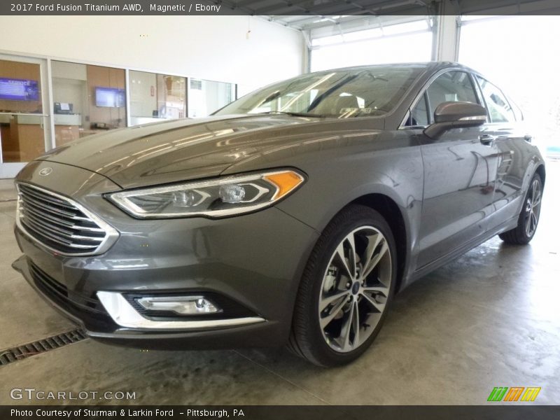 Magnetic / Ebony 2017 Ford Fusion Titanium AWD