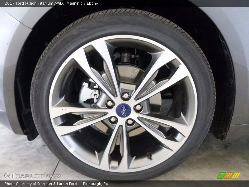 Magnetic / Ebony 2017 Ford Fusion Titanium AWD