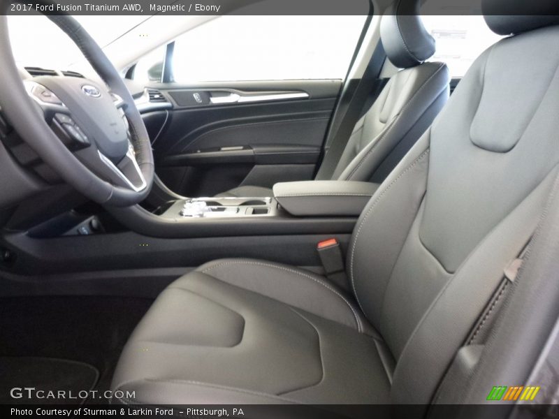 Magnetic / Ebony 2017 Ford Fusion Titanium AWD