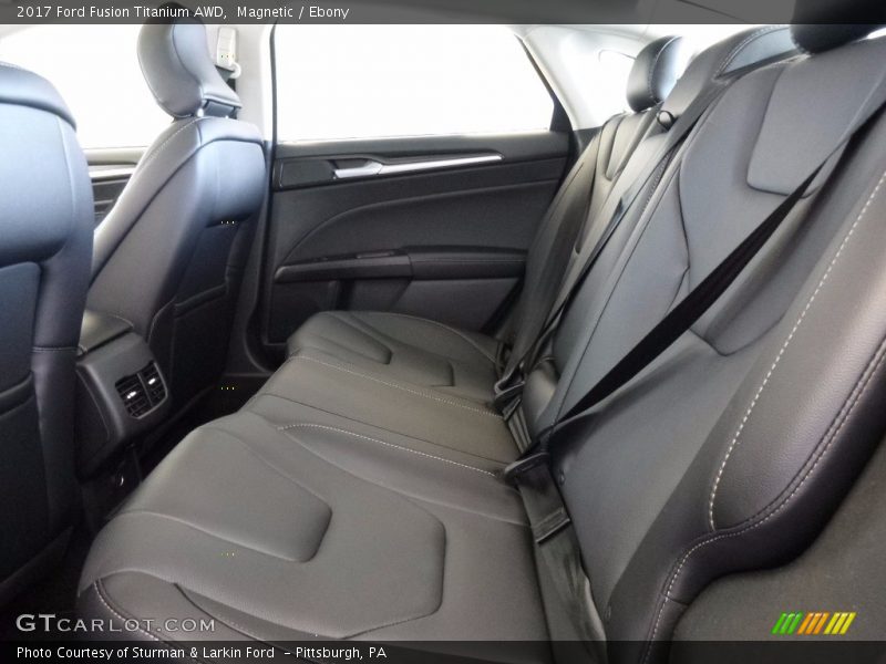 Magnetic / Ebony 2017 Ford Fusion Titanium AWD