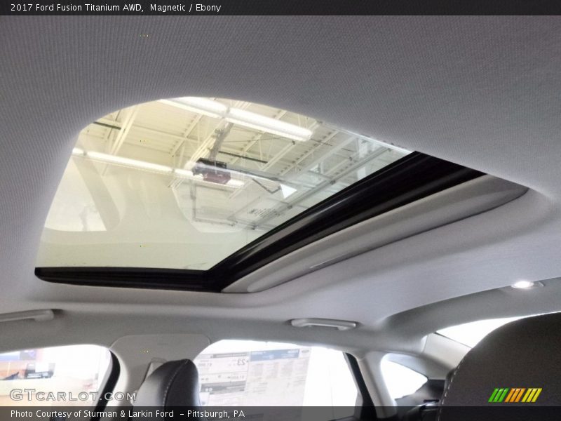 Magnetic / Ebony 2017 Ford Fusion Titanium AWD