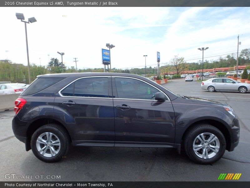 Tungsten Metallic / Jet Black 2016 Chevrolet Equinox LS AWD