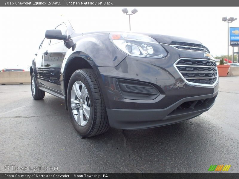 Tungsten Metallic / Jet Black 2016 Chevrolet Equinox LS AWD