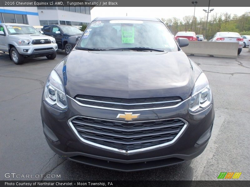 Tungsten Metallic / Jet Black 2016 Chevrolet Equinox LS AWD