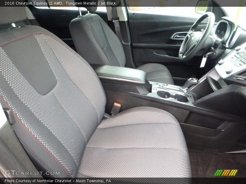 Tungsten Metallic / Jet Black 2016 Chevrolet Equinox LS AWD