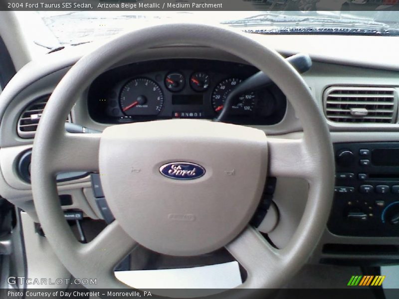 Arizona Beige Metallic / Medium Parchment 2004 Ford Taurus SES Sedan