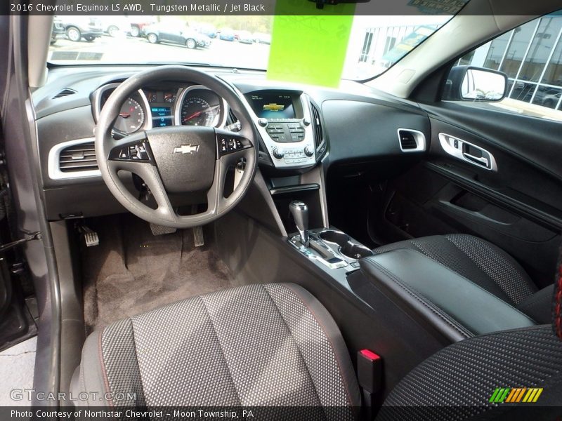 Tungsten Metallic / Jet Black 2016 Chevrolet Equinox LS AWD