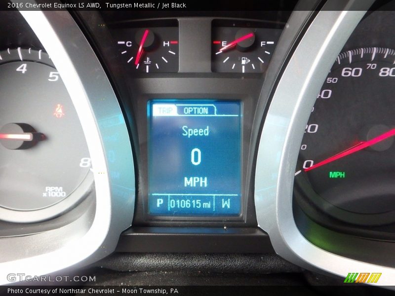 Tungsten Metallic / Jet Black 2016 Chevrolet Equinox LS AWD