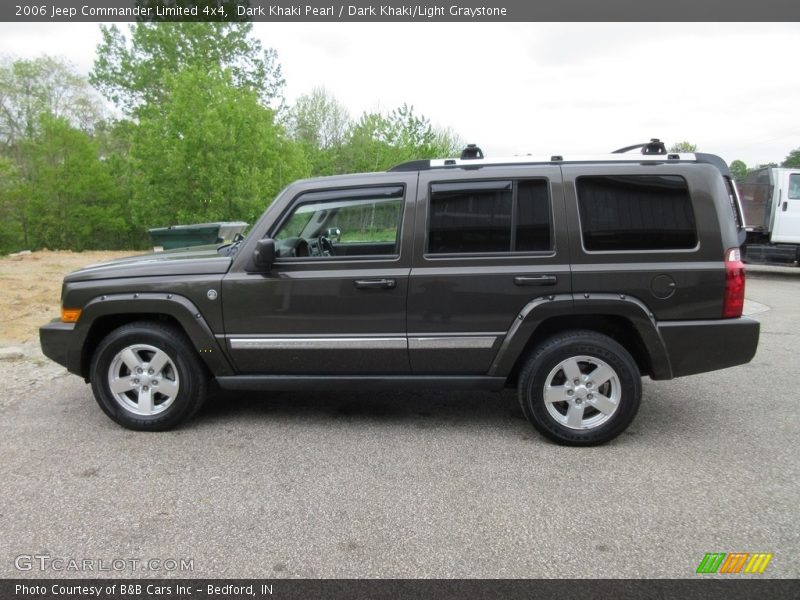 Dark Khaki Pearl / Dark Khaki/Light Graystone 2006 Jeep Commander Limited 4x4