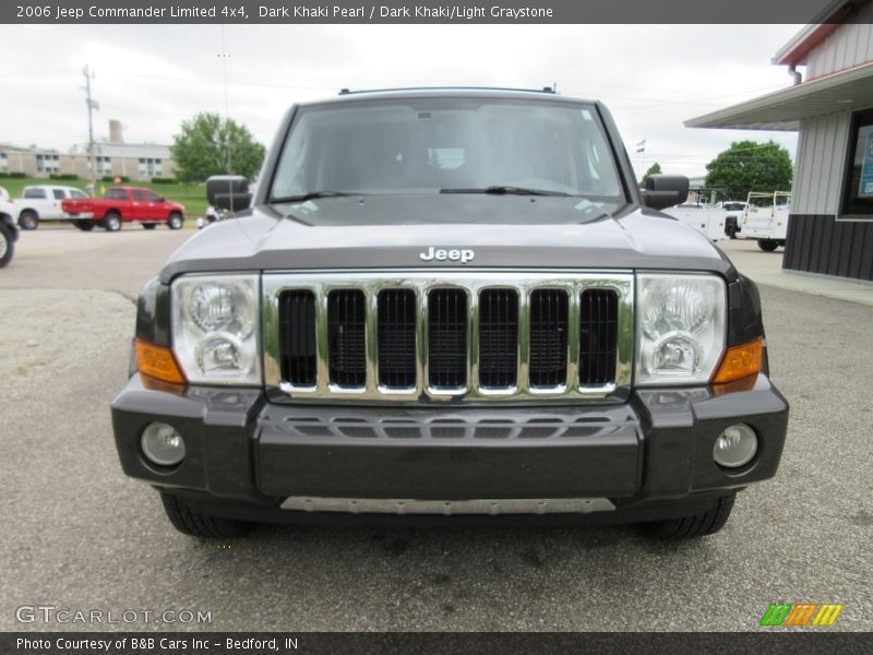Dark Khaki Pearl / Dark Khaki/Light Graystone 2006 Jeep Commander Limited 4x4