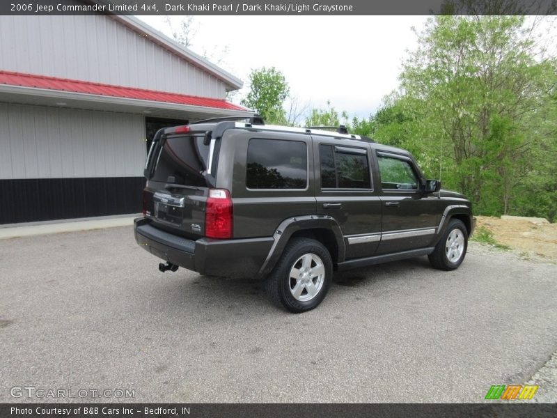 Dark Khaki Pearl / Dark Khaki/Light Graystone 2006 Jeep Commander Limited 4x4