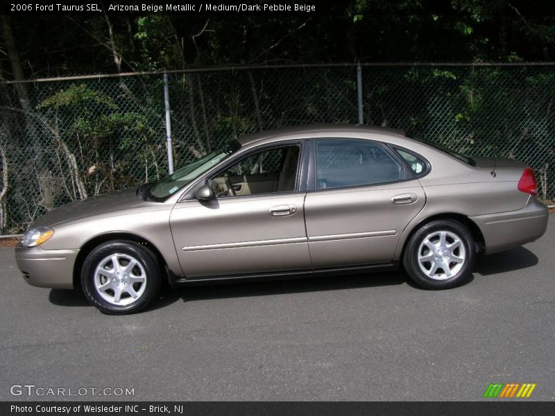 Arizona Beige Metallic / Medium/Dark Pebble Beige 2006 Ford Taurus SEL
