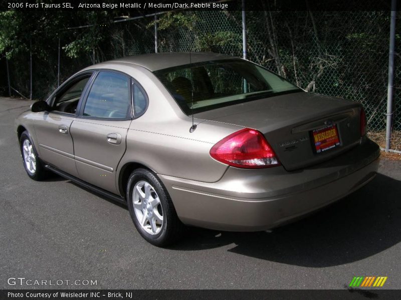 Arizona Beige Metallic / Medium/Dark Pebble Beige 2006 Ford Taurus SEL