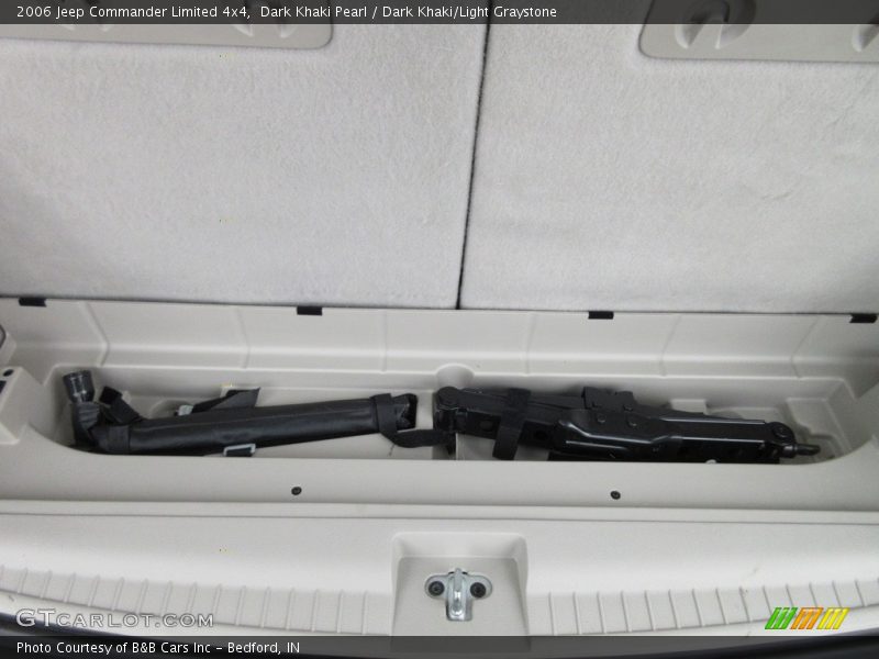 Dark Khaki Pearl / Dark Khaki/Light Graystone 2006 Jeep Commander Limited 4x4