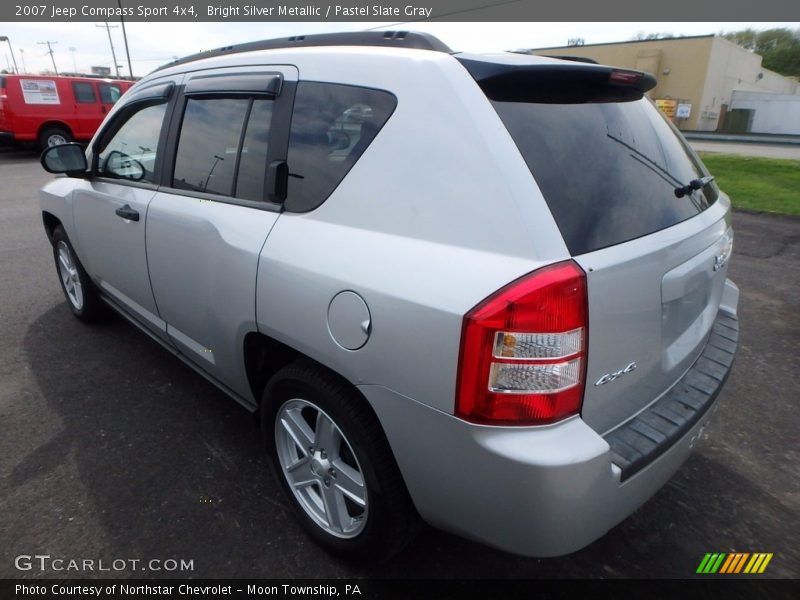 Bright Silver Metallic / Pastel Slate Gray 2007 Jeep Compass Sport 4x4